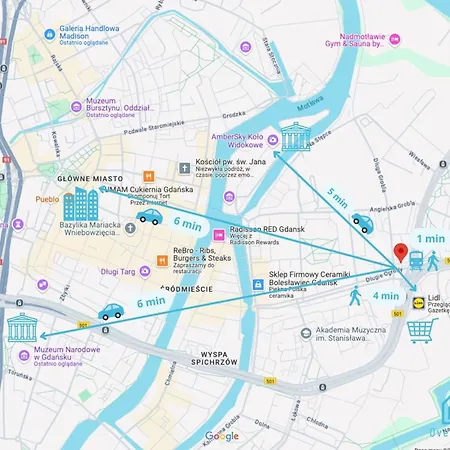 Проживание в семье Elsa - 5 Minutes To Old Town Гданьск